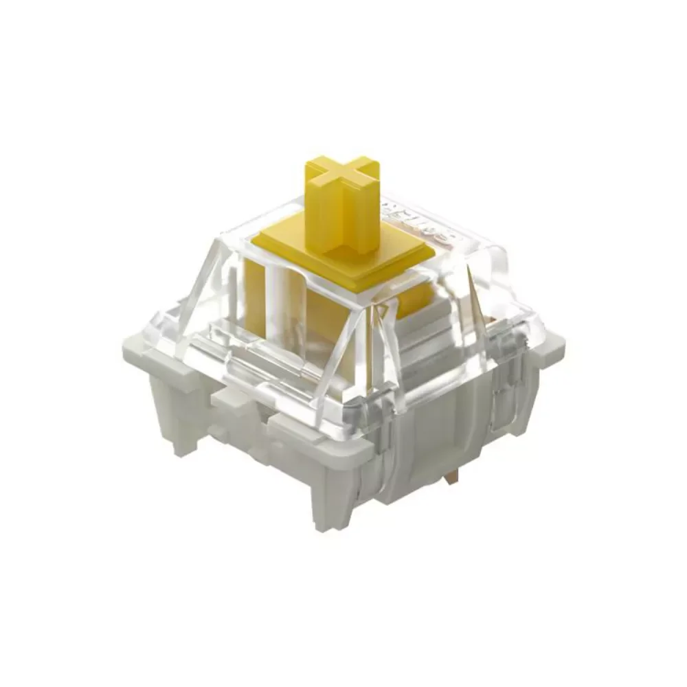 

NEW Pro Switches SMD RGB Linear Tactile Lube Mechanical Switch 3Pin How Swap Yellow Red Silver For Mechanical Keyboard