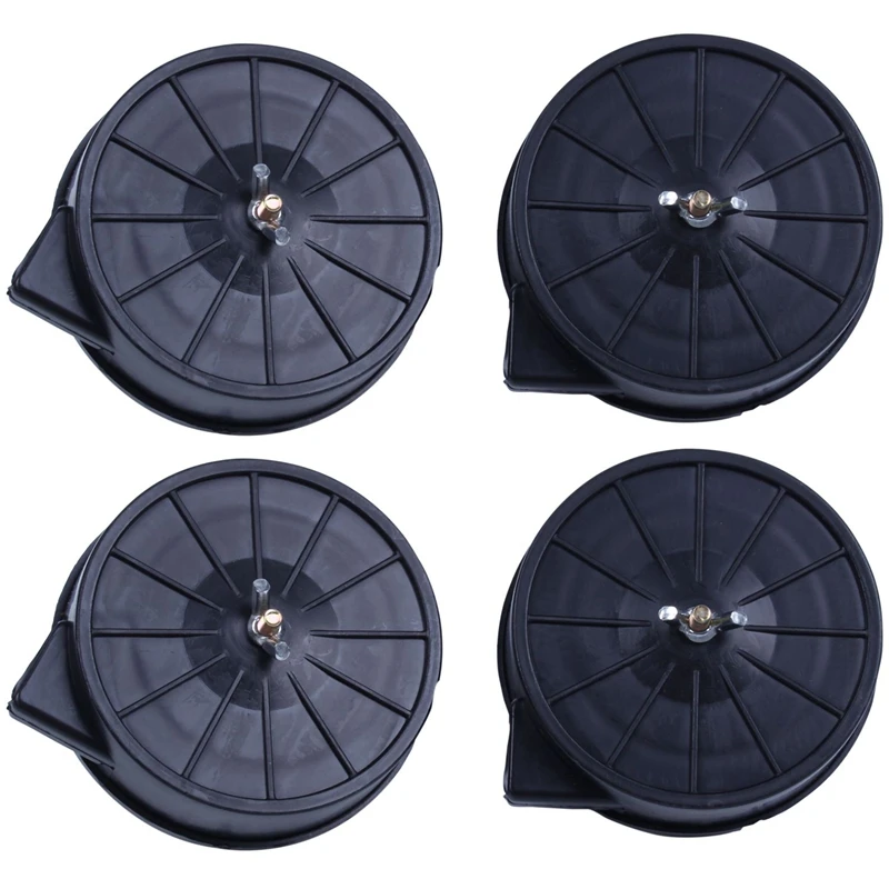 

4 Pcs Black 20Mm Threaded Exhaust Filter Muffler For Air Compressor