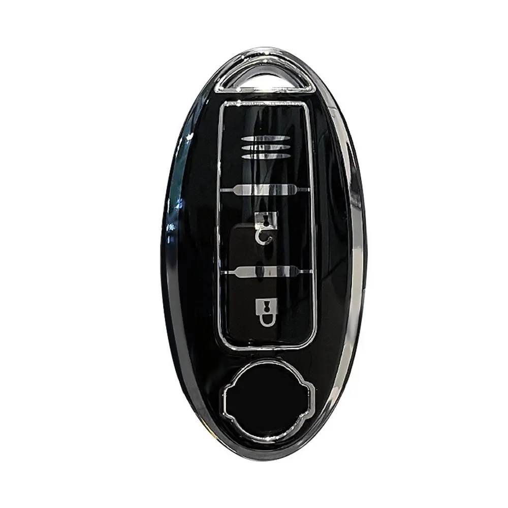 

Защитный чехол для автомобильного ключа, мягкий чехол для автомобильного ключа из ТПУ для Nissan/Qashqai/X-Trail T32/Infiniti /Juke J10 J11/Kicks/Tiida