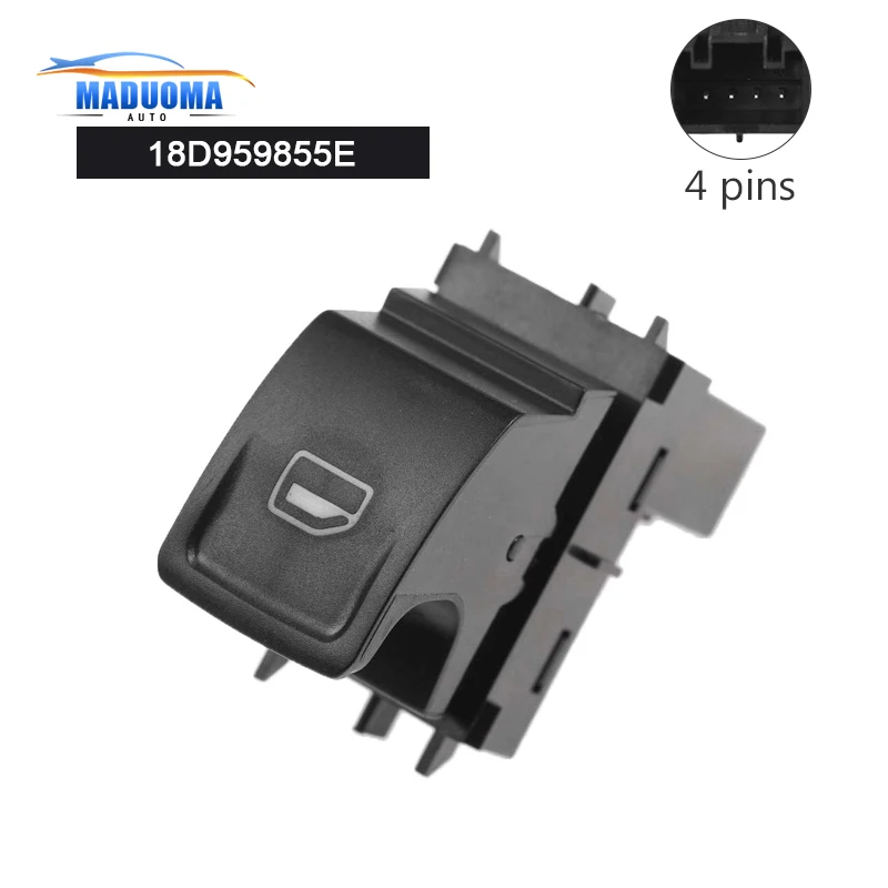 

New Power window single switch 18D959855E 18D959855E Car Accessories For VOLKSWAGEN 2015-2019