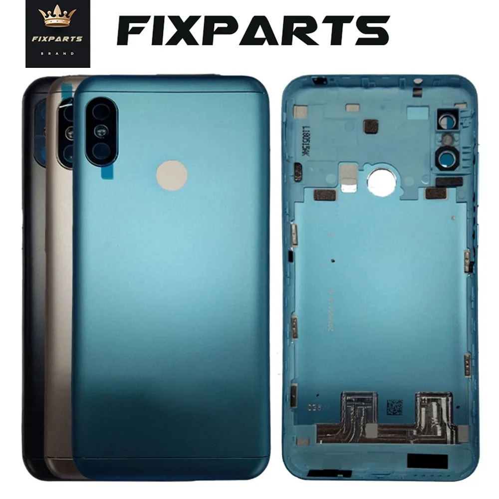 

New Best For Xiaomi Redmi 6 Pro Battery Cover Redmi 6pro Back Battery Cover Door Housing Case For Xiaomi Mi A2 Lite Back Housing