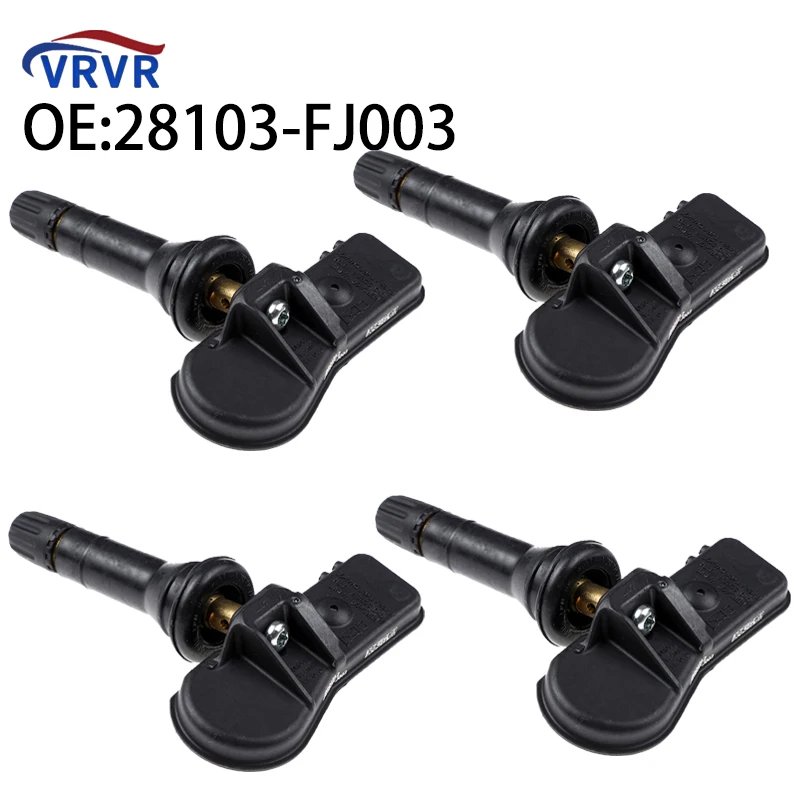 VRVR 28103-FJ001 28103FJ002 433 МГц датчики давления в шинах TPMS для Subaru Forester Impreza Justy Legacy 28103-FJ003