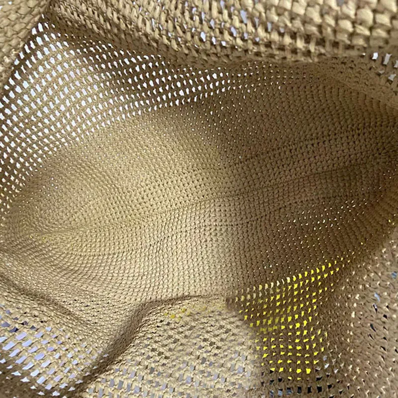 Роскошная соломенная сумка ручной работы для женщин Высококачественная