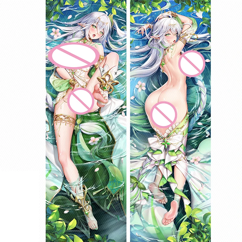 

Подушка Dakimakura с двусторонним рисунком, наволочка в стиле аниме геншин, аксессуар для пикантной красоты тела, семейный подарок