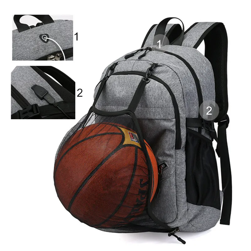 Backpacks Sports Women Gym Bags Ladies Big Mesh Bolsas For Basketball Training Free Shipping Large Man Travel Fitness Female