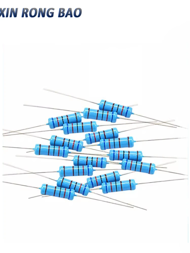 Металлический пленочный резистор 3 Вт 1% 10 шт. 0.1R 0.12R 0.15R 0.18R 0.24R 0.27R 0.3R 0.33R 0.36R 0.39R 0.43R