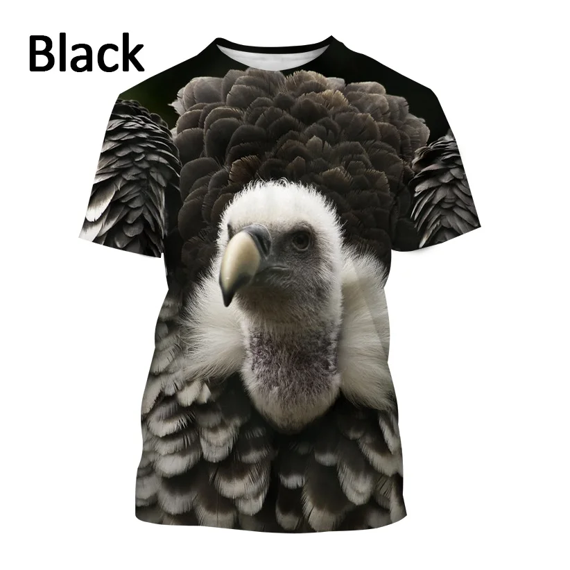 

Новинка 2022, футболка с забавным 3D-принтом животных, вулта, модная Уличная Повседневная футболка унисекс в стиле Харадзюку с круглым вырезом и короткими рукавами, Топ