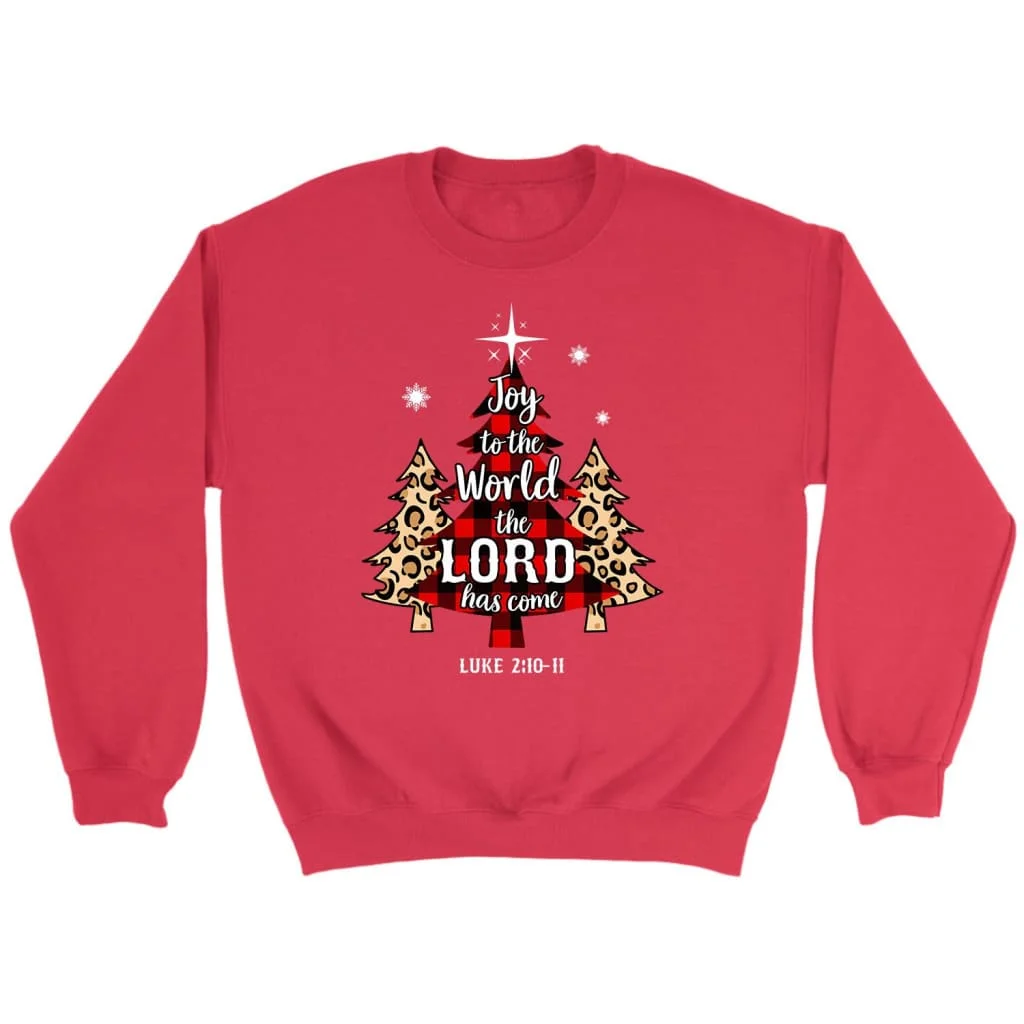 

Joy to the world the Lord has come sweatshirt | Christian Christmas sweatshirts