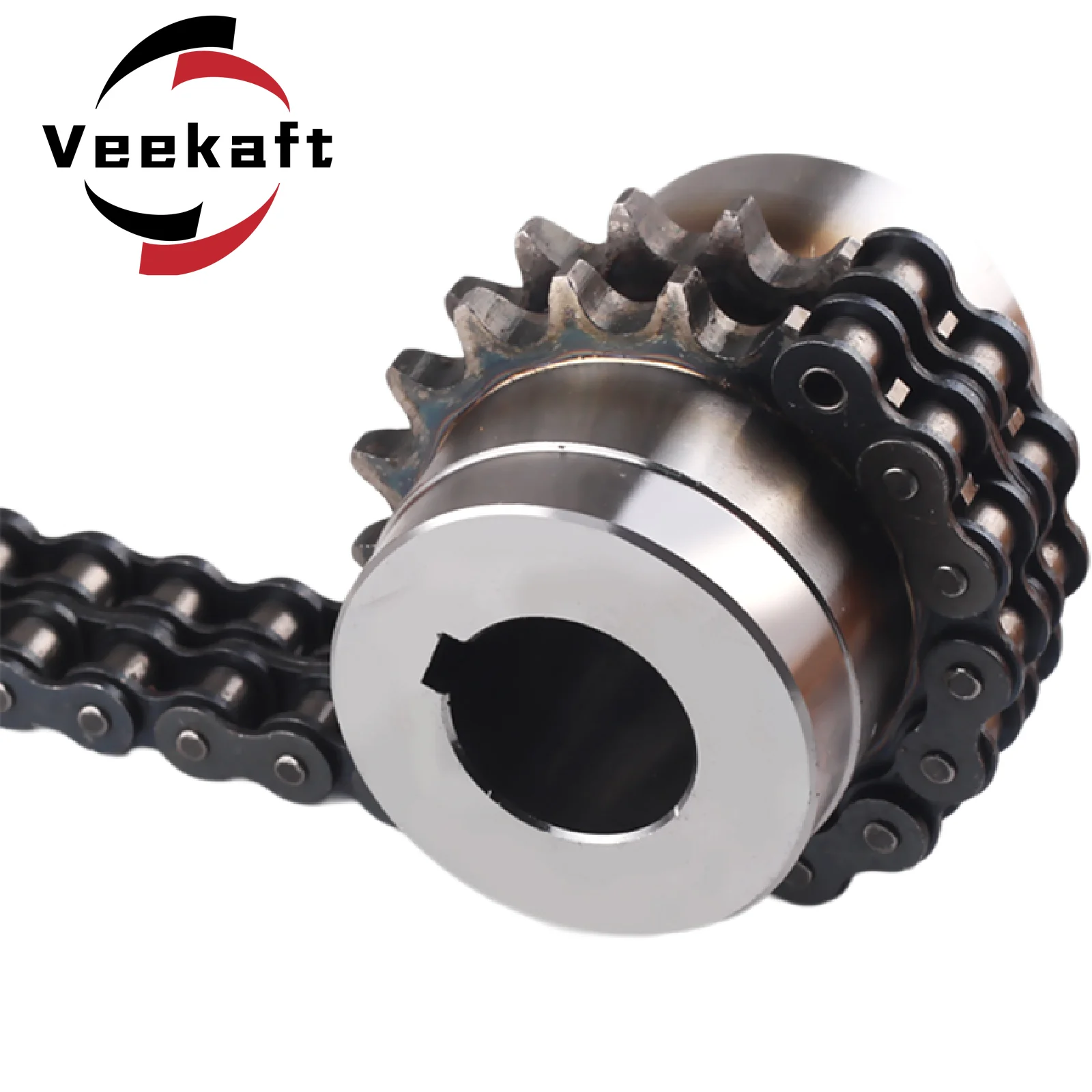 

1 шт., зубчатая цепь Veekaft KC4014 12/12, 7/14/15/16/17/18/19/20/22/24/25, 4/28 мм, цепная муфта, роликовая цепная муфта