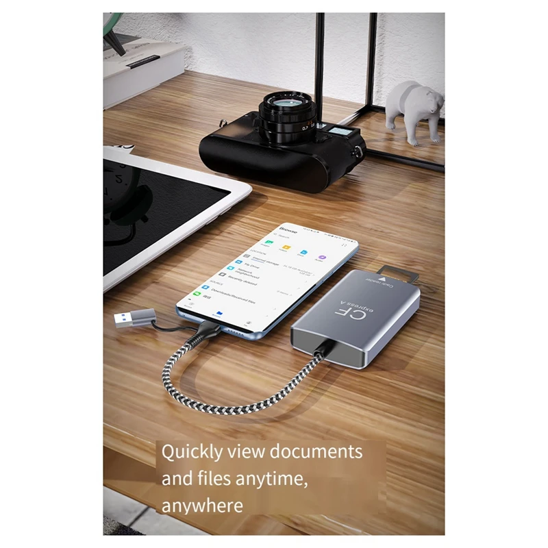 2 в 1 кардридер CF Express Type B адаптер USB 3 10 Гбит/с портативный