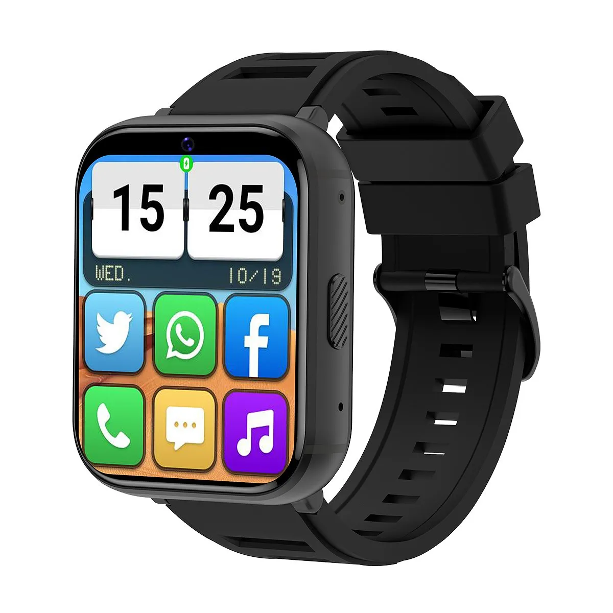 

Latest Smart Watch Q668 Large Screen Android 9.1 OS 4G Bluetooth-compatible Call Heart Rate Monitor WIFI Internet Bracelet Sale