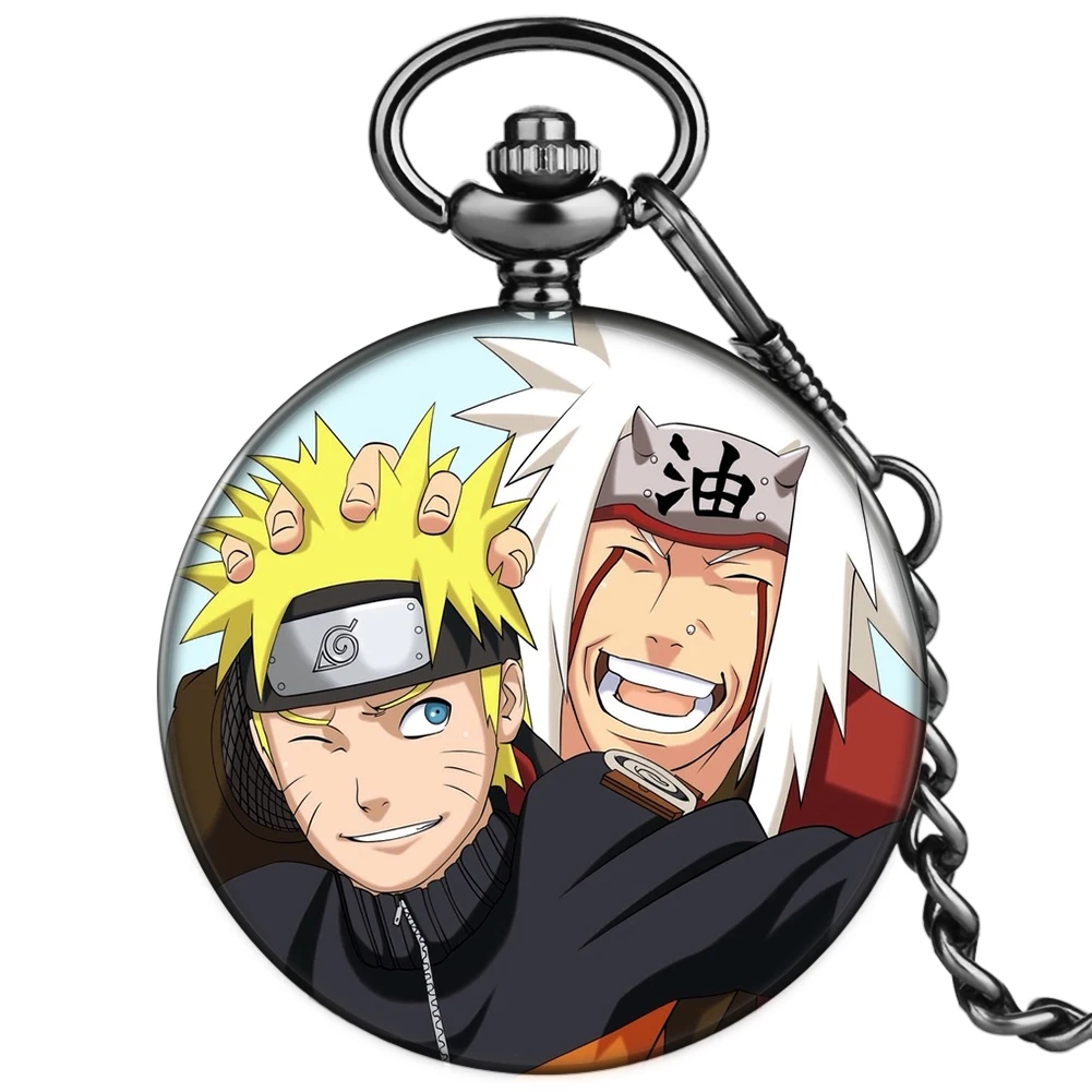 

Customize Boy Quartz Pocket Watch with Thick Chain Animation Character Pattern Exquisite Men Watches Birthday Gift for Brother