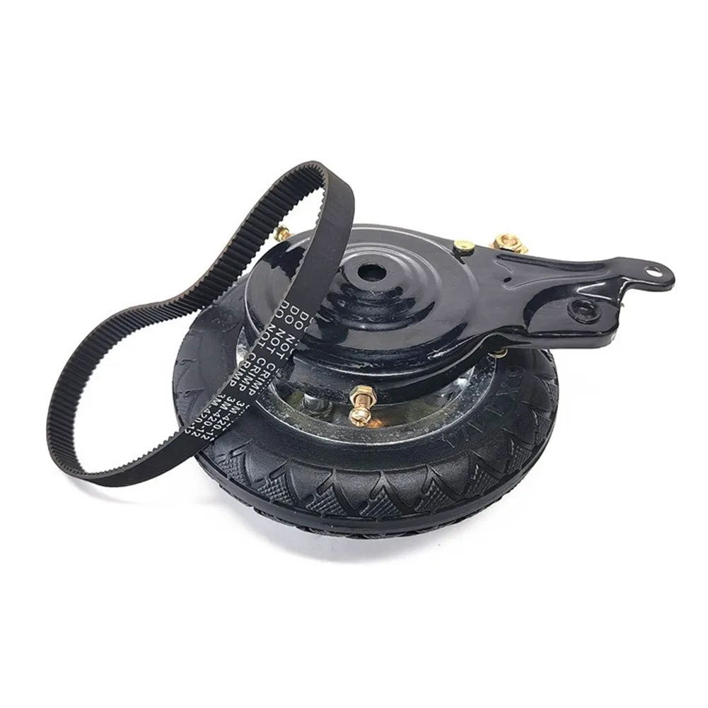 

Electric Scooter Accessories Set 6x1 1/4 Scooter Rear Solid Tyre 3 Meter-420-12 Timing Belt 70 Brake Cover For 6 Inch Scooter
