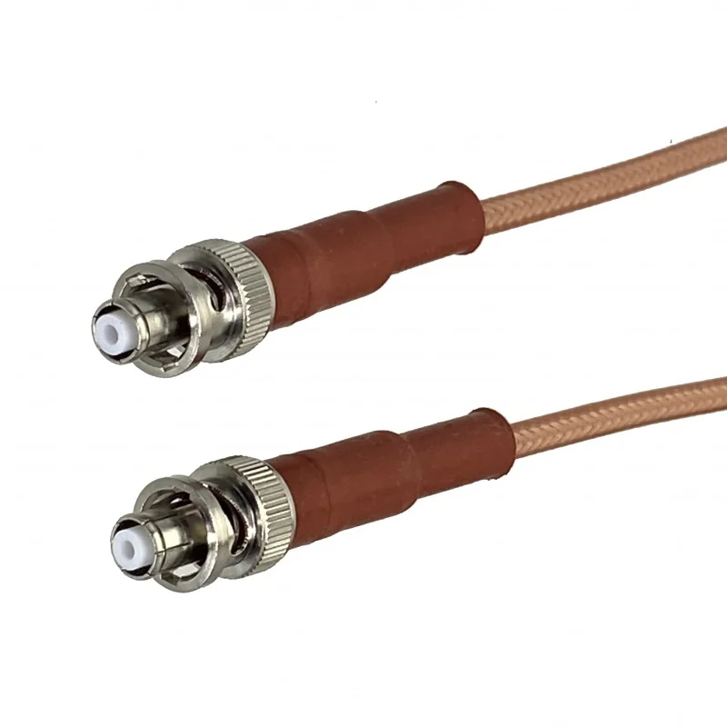 

1Pcs RG142 SHV 5000V 5KV RP BNC Male Jack to RPBNC Male Jack High Voltage Connector RF Coaxial Jumper Pigtail Cable 12inch~10M