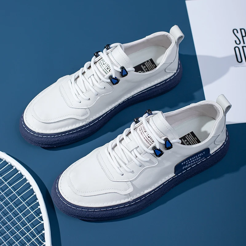 Мужская повседневная обувь для скейтборда низкие универсальные туфли Корейская