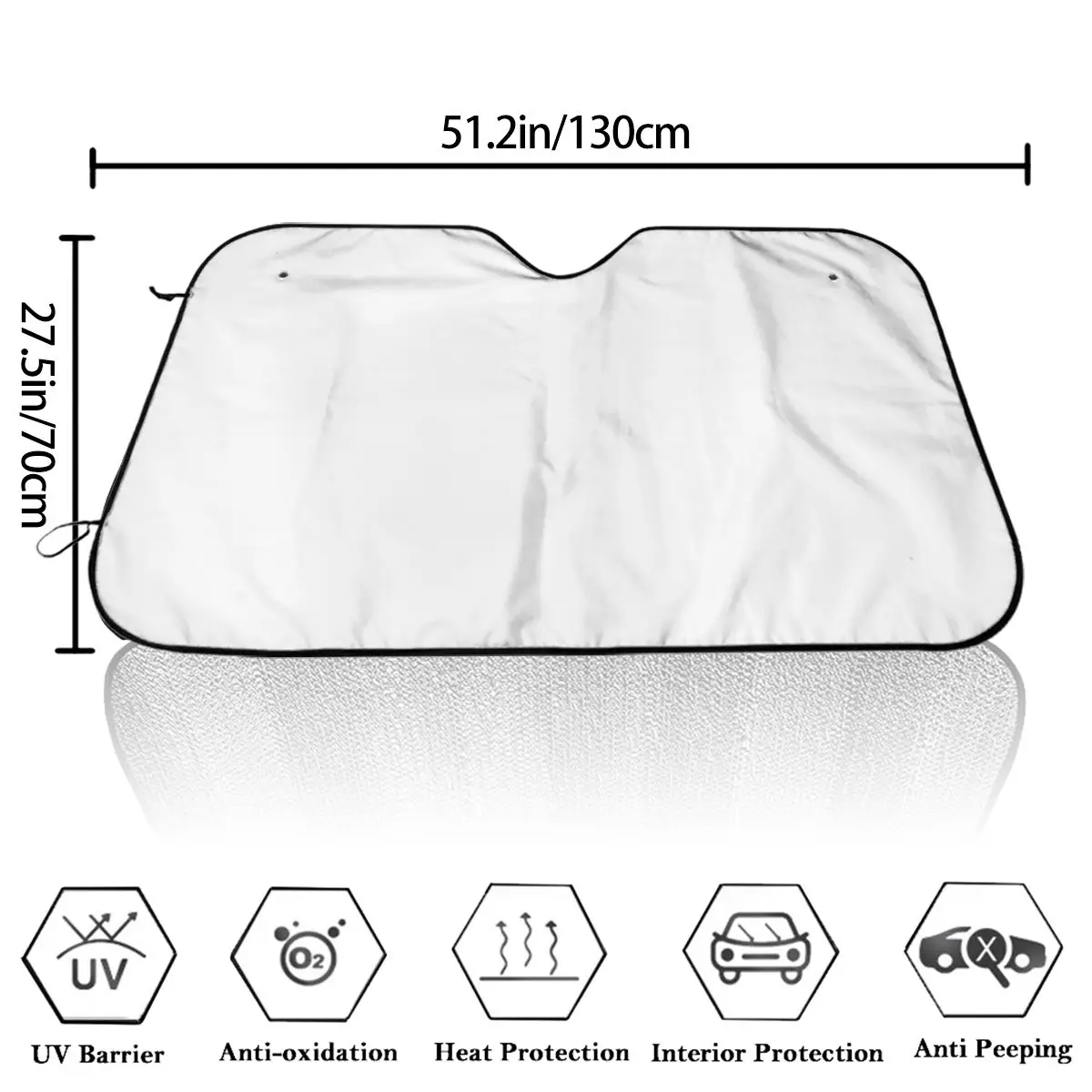 Рисунок 5 - Темно-синий автомобильный солнцезащитный козырек