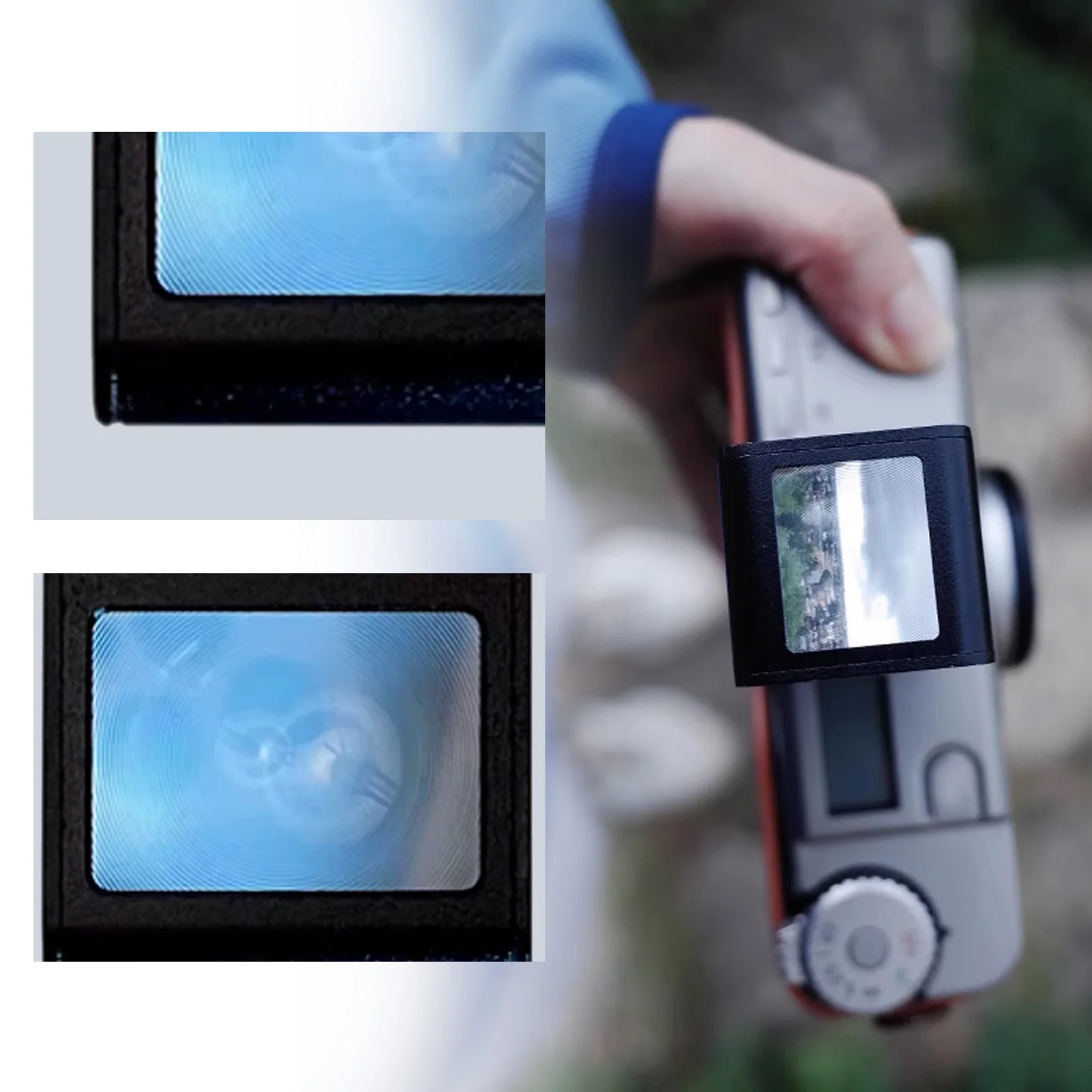 Оптический видоискатель 35 мм/40 мм металлический уровня талии ручной работы