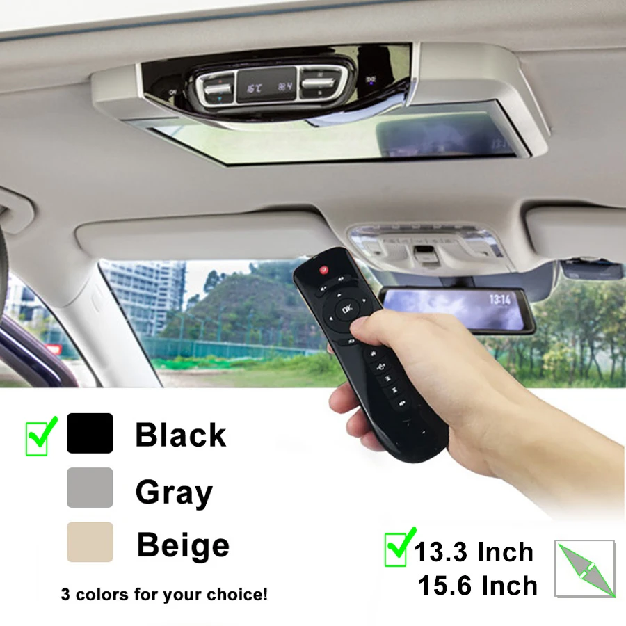 

Потолочный ТВ-монитор 1920*1080 для Benz V260 V260L V-класса Android, экран на крыше, мультимедийный видеоплеер, зеркальная связь, пульт дистанционного управления