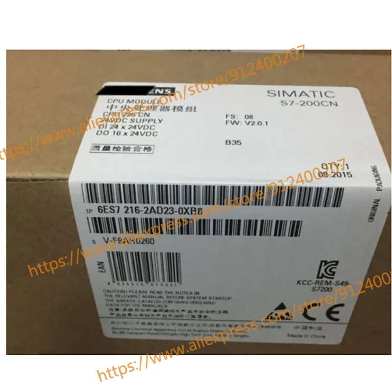 

Продаем только новые оригинальные 6ES7216-2AD23-0XB8 6ES7 216-2AD23-0XB8