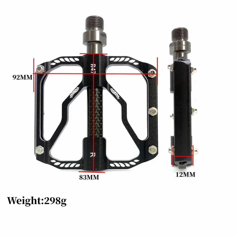 Taozik CNC 3-герметичные подшипники сверхлегкие велосипедные педали из алюминиевого