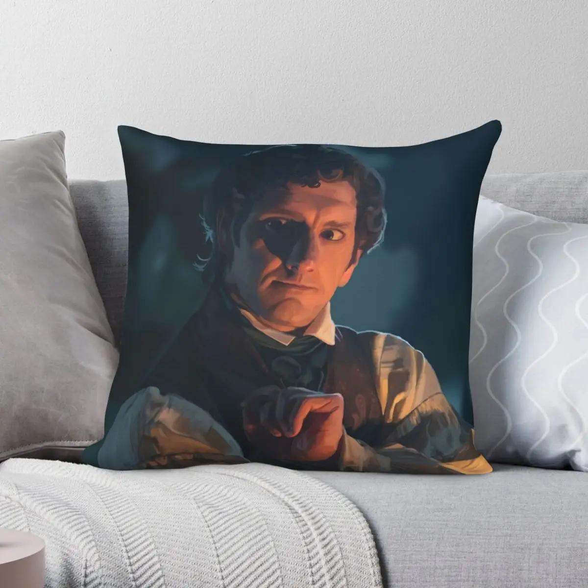 

Наволочка с изображением призраков BBC Томаса Торна, Полиэстеровая льняная бархатная наволочка с узором на молнии, декоративная Автомобильн...