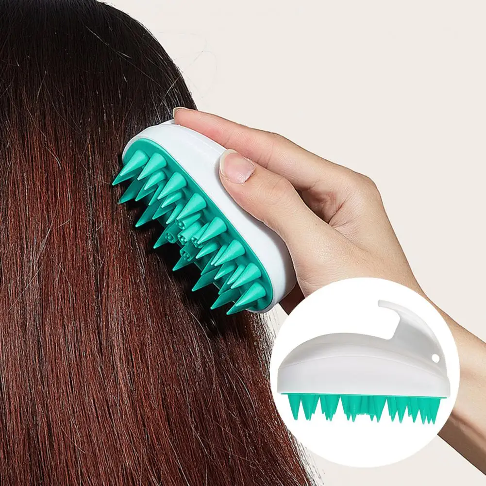 

Useful Release Pressure Hair Brush Soft Brush Teeth Quick Foaming Hairbrush Shower Bath Styling Creative Massager