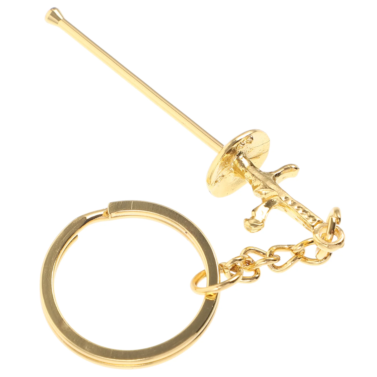 

Подвесные Украшения для рюкзака, брелок для автомобиля, спортивные подвески, кольца, металлическое позолоченное ограждение, подарок для женщин