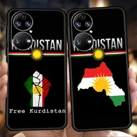 kurdistan flag soft cover for huawei p50 p40 p30 p20 pro p smart z y6 y7 y9 y7a y6p y9s 2019 p40 lite e case shockproof shell