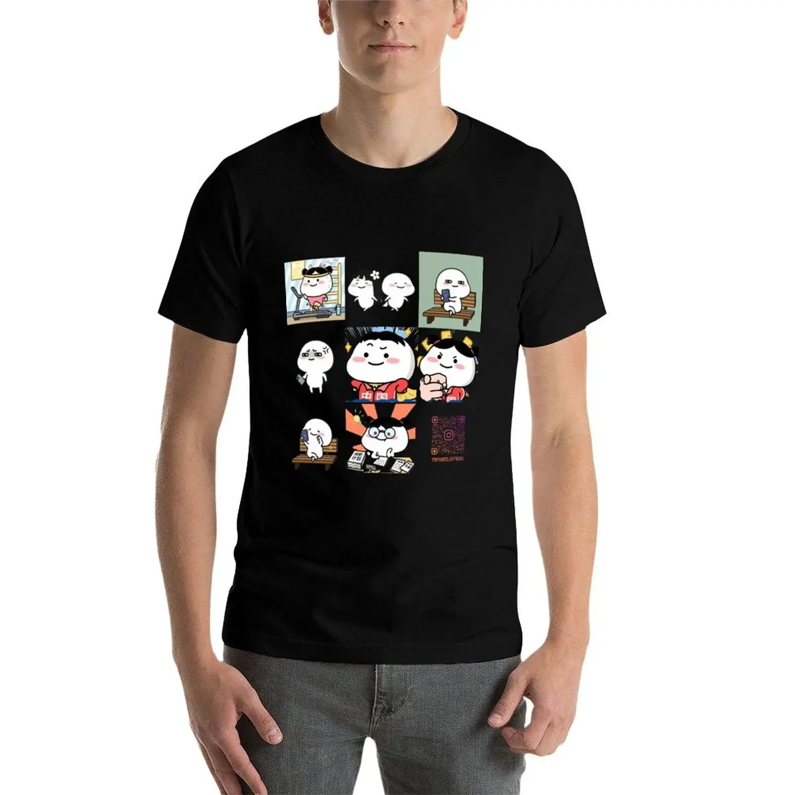 Коллекции Quby # 27 футболок винтажные футболки с рисунком мужские белые