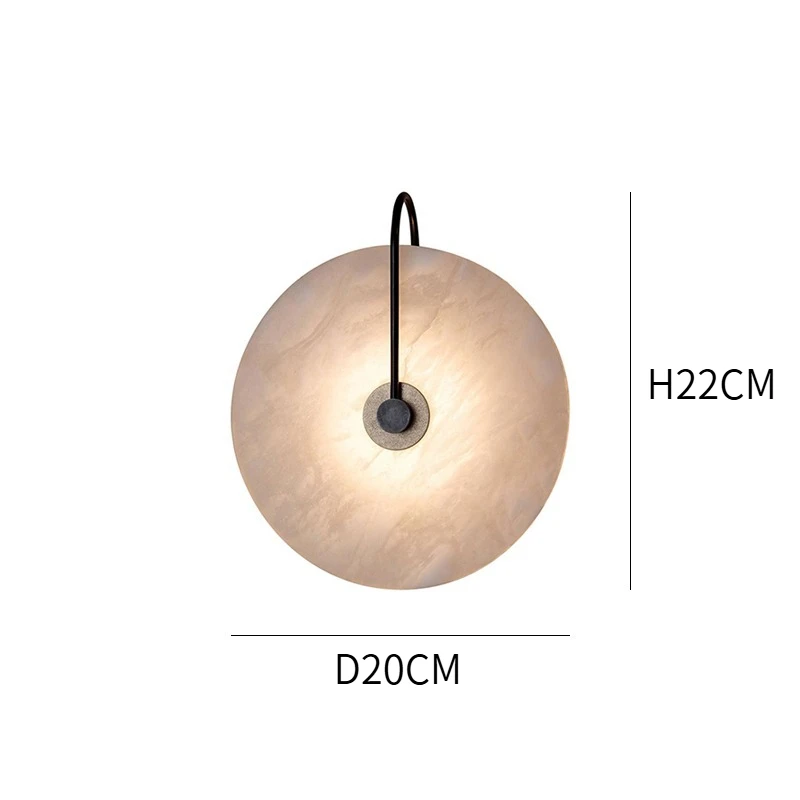 

Настенный светильник Artpad мраморный