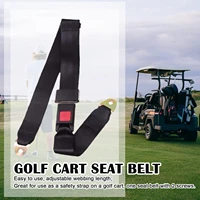 adjustable golf cart seat belt polyester 128cm 1pc d5i5