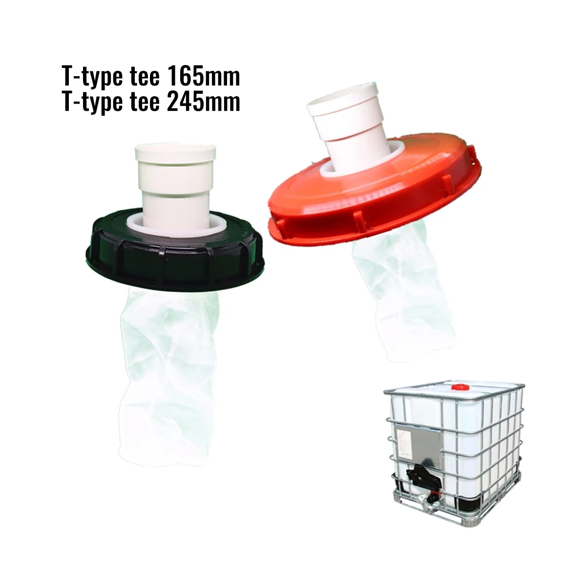 Крышка фильтра для садового полива 165 мм