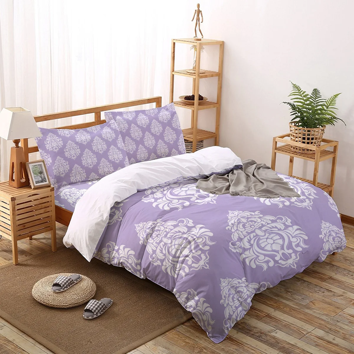 

Classical European Pattern Bedding Sets Bed Sheets and Pillowcases Bed Comforter Home Modern Decoration Duvet Cover Set