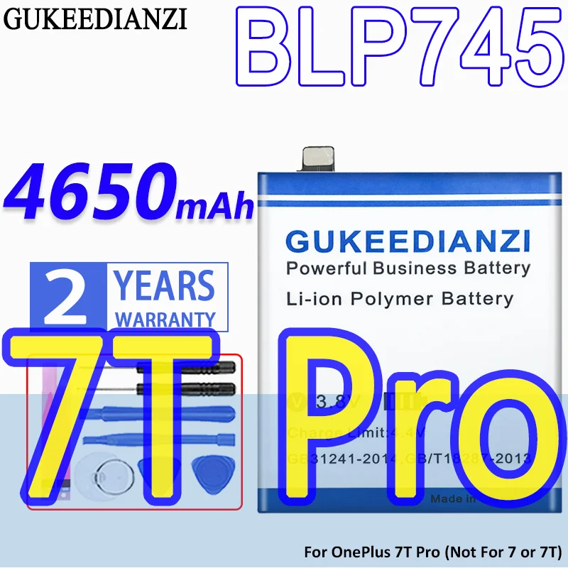 

Аккумулятор большой емкости для OnePlus 3T 5 5T 6 7T Pro 6T/7 OnePlus 6T/7