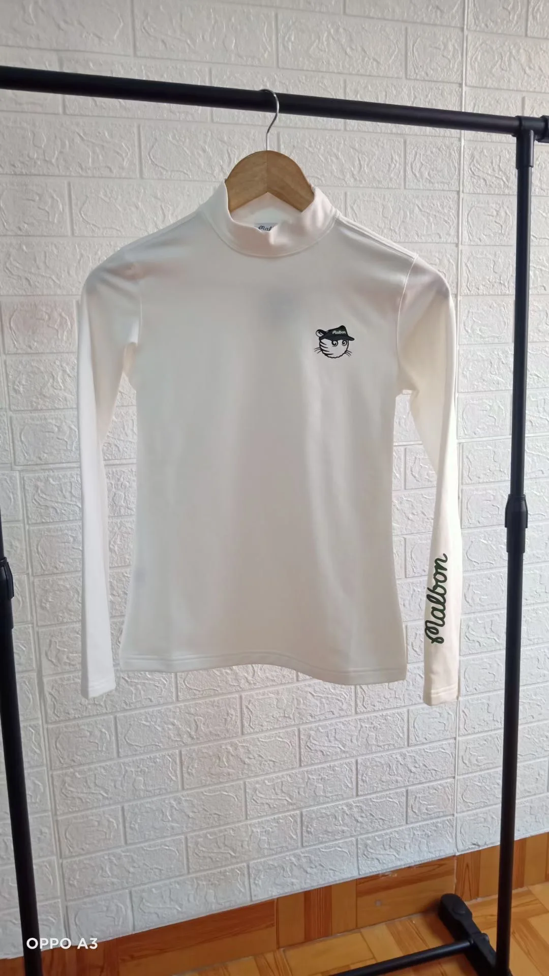 Autumn and winter golf clothes women's long sleeves plus velvet warm outdoor sports elastic slimming golf base clothes