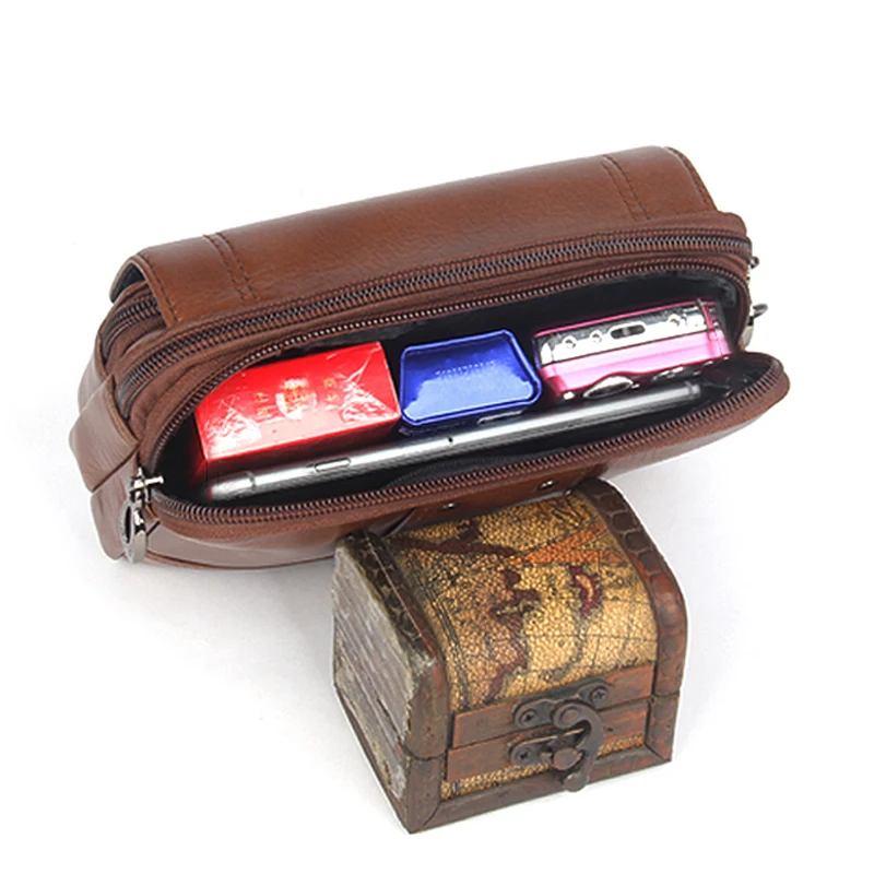 Мужской Кошелек-клатч Модная Повседневная Сумка Из Натуральной Телячьей Кожи