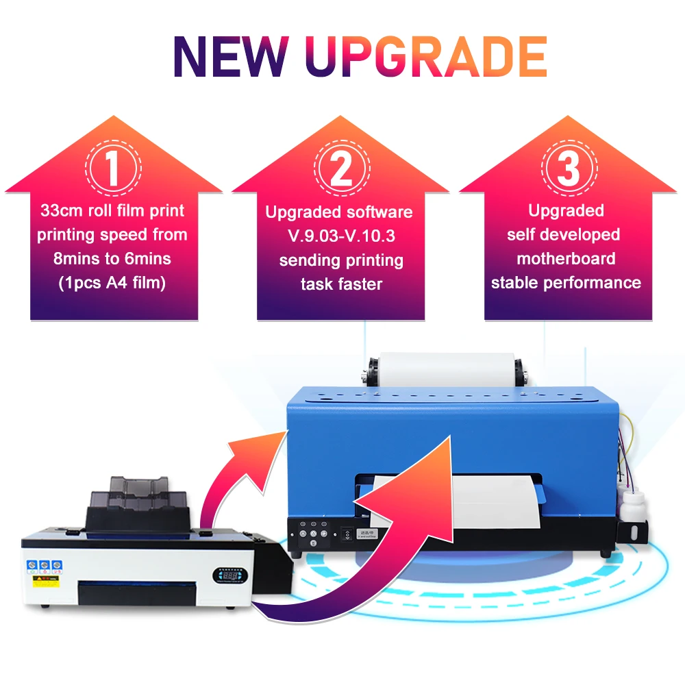 «OYfame A3 DTF Printer Directly to film A3 DTF Trasnfer Printer For