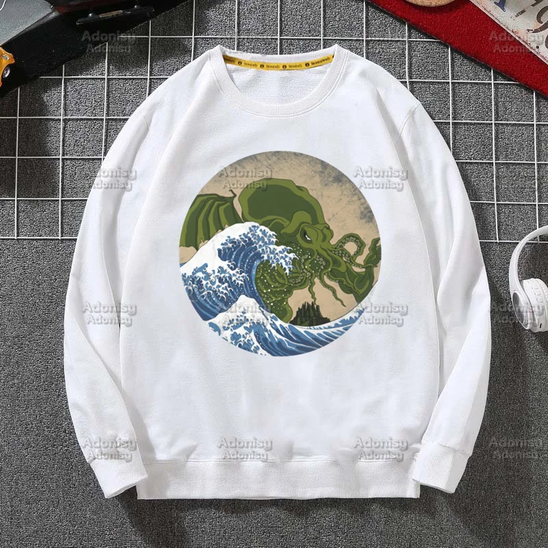 

Lovecraft Cthulhu Horror Artsy Artwork Fashion Men's/Women's Spring Autumn Male Casual Sweatshirts Men's Hoodies Tops