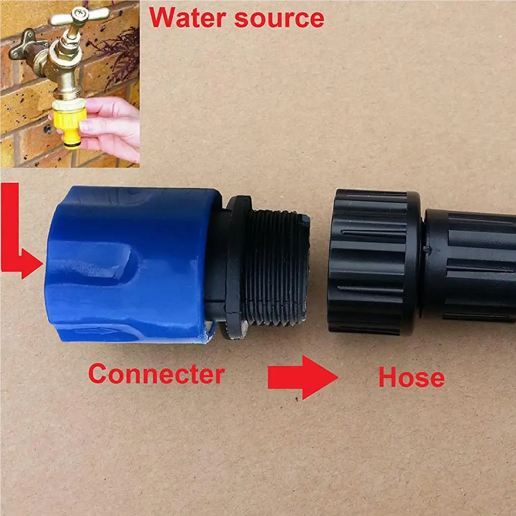 

Hose Adapter Workmanship Compact Size Replaced Part Spray Connector Adaptering Device Handy Installation Upgraded Fittings Red