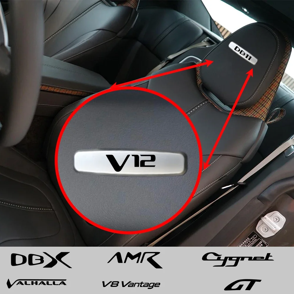 Металлическая Наклейка С Эмблемой Автомобиля Для Aston Martin DB11 DBS GT Zagato V12 DBX One 77 —