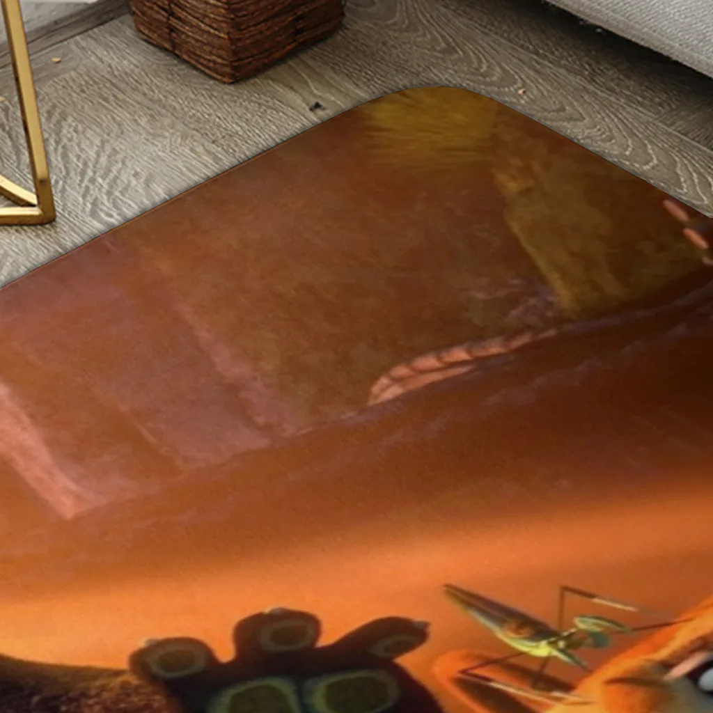 Домашний ковер для ванной комнаты K-Kung Fu искусственный ретро много вариантов