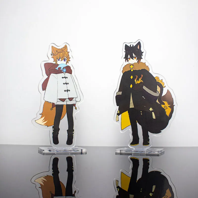 

Childe Genshin Impact Figures Ganyu Character Cute Genshin Acrylic Stand Model Plate Desk Decor Standing Sign Great Fans Gifts