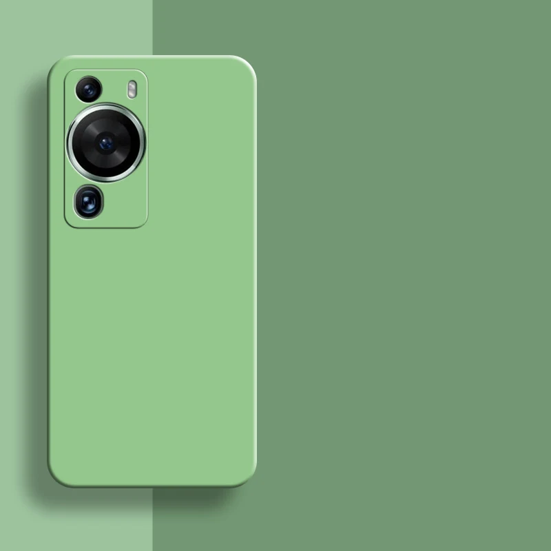For Huawei P60 Pro Case 6.67 Inch Original Liquid Silicone Rubber Shockproof Bumper Huawei P60 Art P60 Pro Cover For P60 Pro 4G