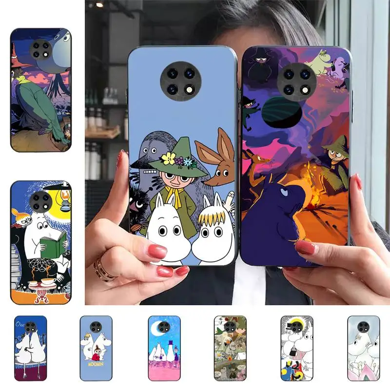 

Cartoon-Anime-M-Moomins-Hippo Phone Case For Redmi 9 5 S2 K30pro Fundas for Redmi 8 7 7A note 5 5A Capa