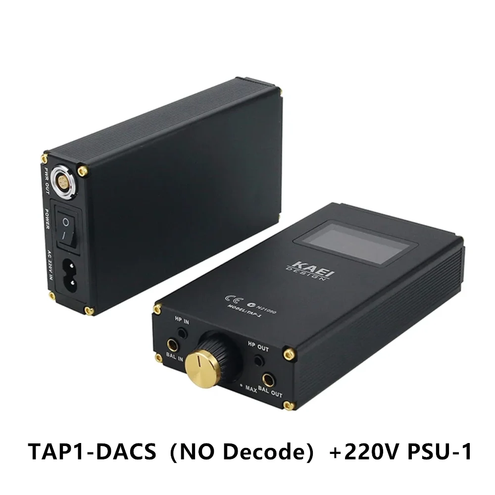 KAEI TAP-1 DACs портативный Настольный полноразмерный трубчатый усилитель для