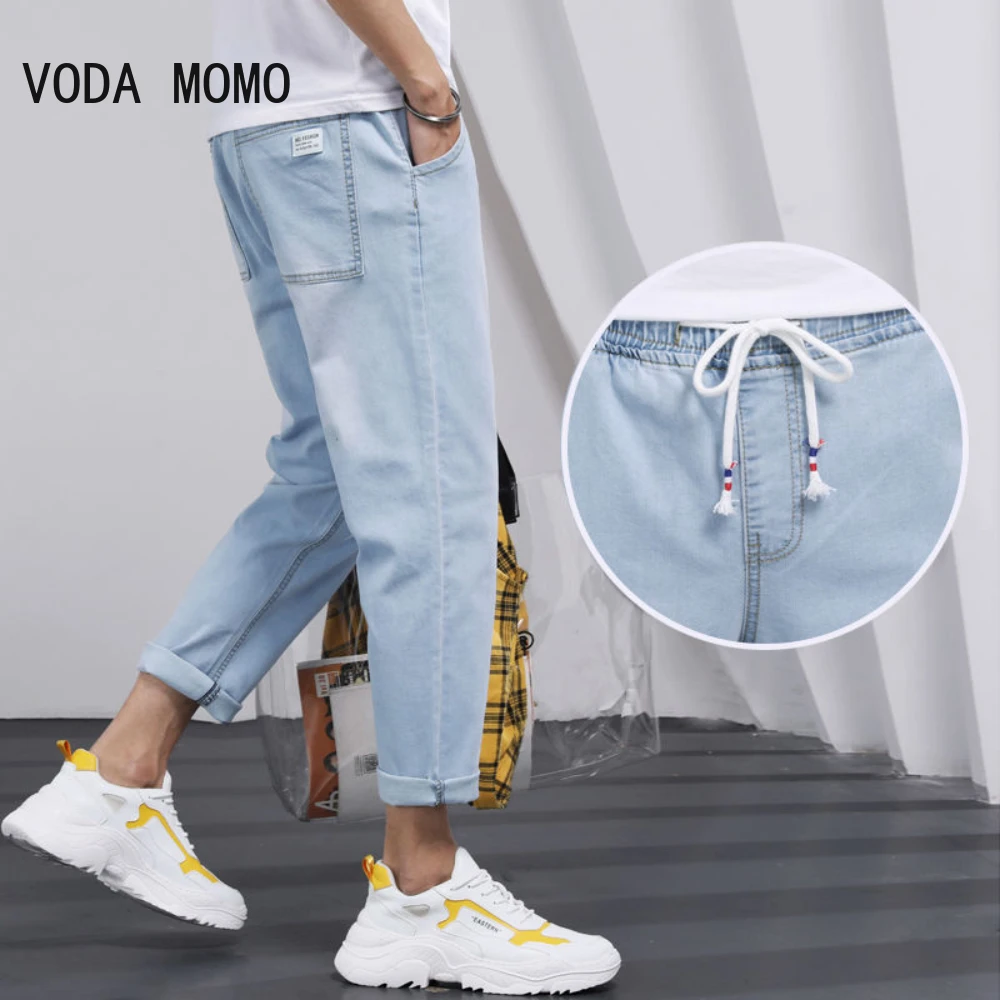 Men Jeans Male Trousers Simple Design High Quality Cozy All-match Students Daily Casual Korean Fashion Ulzzang Ins  3XL
