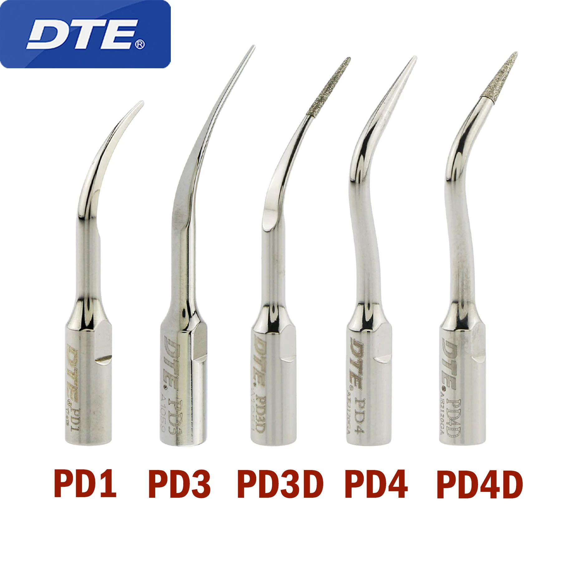 

Woodpecker DTE Dental Ultrasonic Scaler Tips Perio Dental Instruments PD1 PD3 PD3D PD4 PD4D Fit NSK SATELEC ACTEON Tools