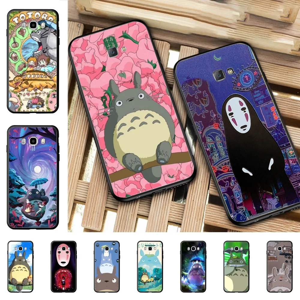 

Cartoon Studio Ghibli Spirited Away Totoro Phone Case For Samsung J 7 plus 7core J7 neo J6 plus prime J6 J4 J5 Mobile Cover