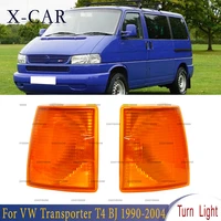 x car for vw transporter t4 bj 1pair car turn signal front corner lights indicator signal lamps side light 1990 2004 no bulb