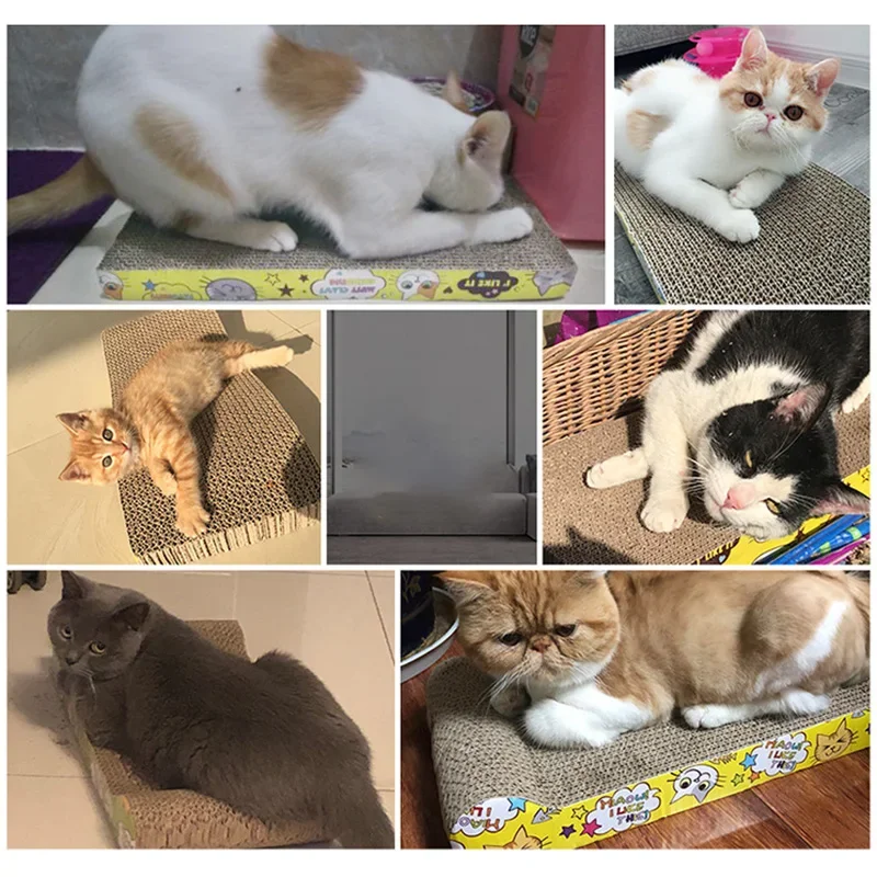 Игрушка Для Кошачьих Когтеточек Прочная Гофрированная Бумага Когтеточка Кошек